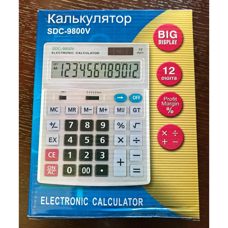 Калькулятор DS-9800V